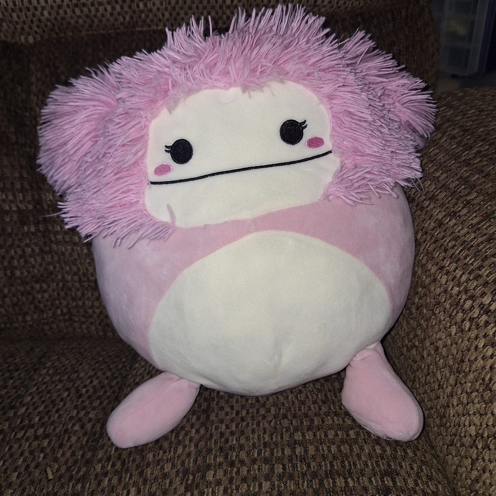 Squishmallow Brina Pink Bigfoot Plush 16 in